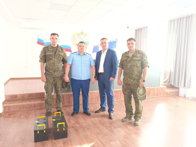 Участникам СВО оказана совместная гуманитарная помощь 