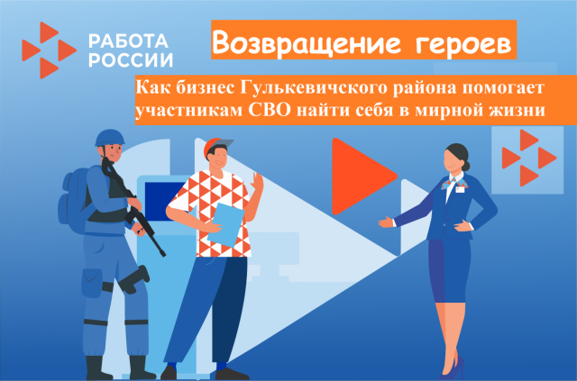 Возвращение героев:  Как бизнес Гулькевичского района помогает участникам СВО найти себя в мирной жизни