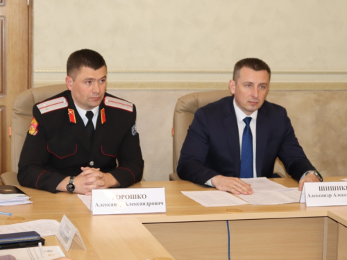 В районе прошло заседание рабочей группы по делам казачества