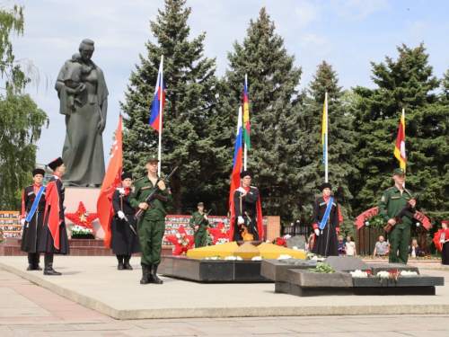 Митинг в честь 80-й годовщины Победы в Великой Отечественной войне