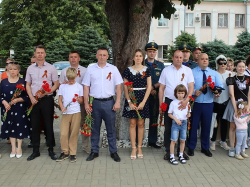 Митинг в День памяти и скорби