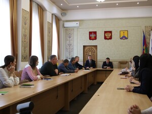 Планёрное совещание с администрацией Гулькевичского городского поселения