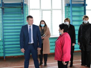 Глава района А.А. Шишикин посетил объекты социальной сферы Пушкинского сельского поселения