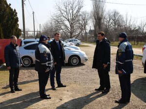 Министр ГО и ЧС края был с рабочей поездкой в Гулькевичском районе