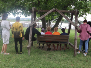 Делегация детей из Гулькевичского района посетила озеро лотосов