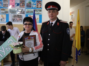В честь Дня образования Кубанского казачьего войска глава района наградил выдающихся учителей и учеников