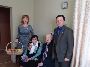 Депутаты районного Совета поздравили с Новым годом Ветеранов