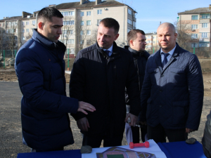 Министр физической культуры и спорта Серафим Тимченко посетил Гулькевичский район