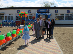 Открытие дошкольного отделения СОШ № 13 в хуторе Духовском