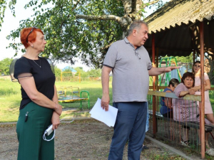 Сход граждан в селе Новоукраинское