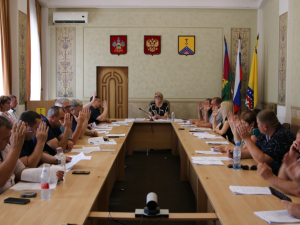 Заседание постоянных комиссий районного Совета депутатов