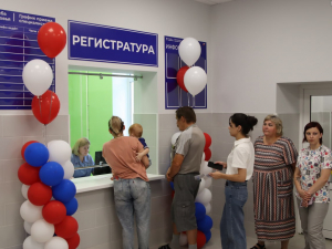 Открытие амбулатории в п. Красносельский.