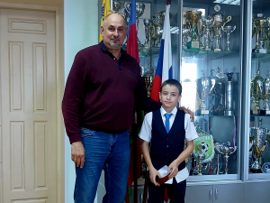 Торжественное вручение знаков ВФСК ГТО