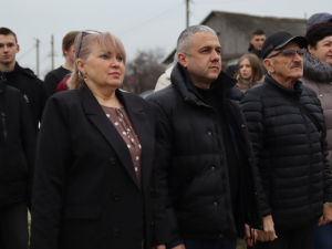 Открытие городошной площадки в п.Венцы