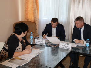 Глава района провёл приём жителей Гулькевичи.