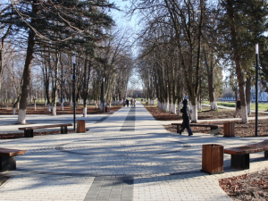 В посёлке Кубань открылся новый сквер.