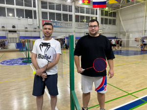 Вчера в СК «Звездный» прошел очередной этап XXIX районной спартакиады под девизом «За физическое и нравственное здоровье нации». Команды состязались в мастерстве игры в бадминтон.