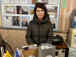 Акция «Профсоюзная забота» набирает обороты, и свою посылку детям передала первичная профсоюзная организация ГБУСОКК КЦСОН.
