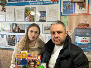Акция «Профсоюзная забота» набирает обороты, и свою посылку детям передала первичная профсоюзная организация ГБУСОКК КЦСОН.