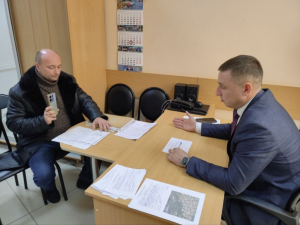 Глава района провёл личный приём жителей.
