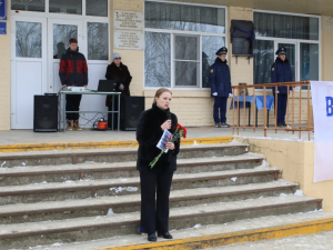 В школе № 1 города Гулькевичи открыли мемориальную доску Харитонову Игорю Васильевичу.