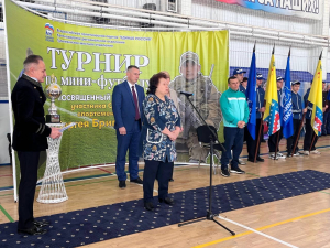 20 февраля в спорт комплексе «Звездный» состоялся турнир по мини футболу, посвященный памяти участника СВО Сергея Бригемана. 