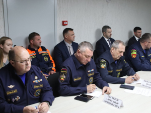 Район с рабочей поездкой посетил министр ГО и ЧС Краснодарского края Сергей Штриков