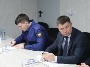 Район с рабочей поездкой посетил министр ГО и ЧС Краснодарского края Сергей Штриков