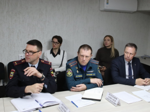Район с рабочей поездкой посетил министр ГО и ЧС Краснодарского края Сергей Штриков