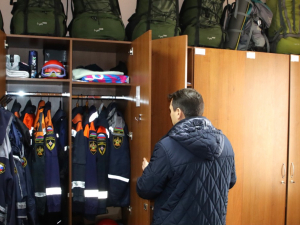 Район с рабочей поездкой посетил министр ГО и ЧС Краснодарского края Сергей Штриков