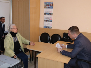 Александр Шишикин провел прием жителей в администрации района