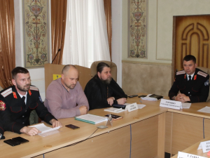 В районе прошло заседание рабочей группы по делам казачества