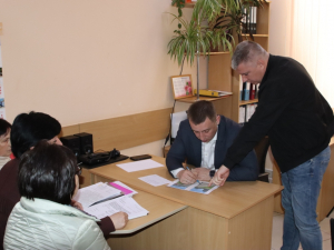 Прием жителей муниципалитета провел Александр Шишикин 