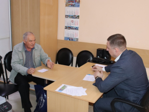 Прием жителей муниципалитета провел Александр Шишикин 