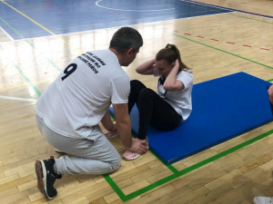 3 апреля в спортивном комплексе «Звёздный»прошла эстафета ВФСК ГТО, 8 вид программыXXIX Спартакиады администрации муниципального образования Гулькевичский район.