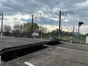 Сегодня в с. Отрадо-Кубанском состоялось комиссионное обследование ЖД переезда.