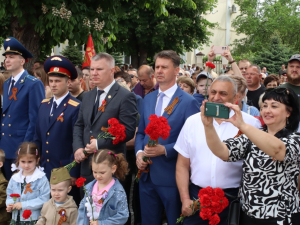 Митинг в честь 80-й годовщины Победы в Великой Отечественной войне
