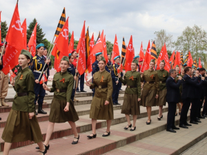 Митинг в честь 80-й годовщины Победы в Великой Отечественной войне
