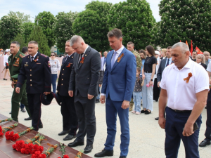 Митинг в честь 80-й годовщины Победы в Великой Отечественной войне