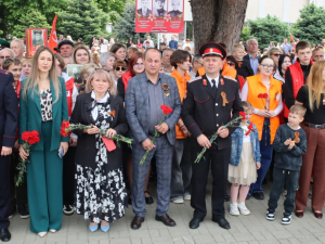Митинг в честь 80-й годовщины Победы в Великой Отечественной войне