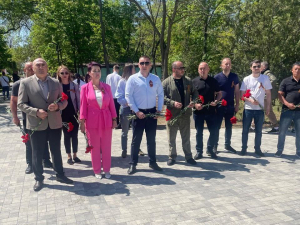 Делегацию Гулькевичского района гостеприимно встретил город Геническ Херсонской области