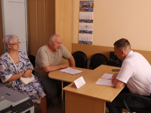 Глава муниципалитета провёл в администрации приём граждан 