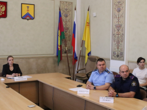 Совещание по обеспечению правопорядка в крае