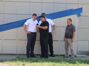 В селе Соколовском строится площадка для сдачи норм ГТО