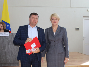  Сегодня состоялась первая сессия Совета муниципального образования Гулькевичский район VIII созыва.