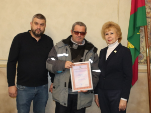 Благодарности сотрудникам за участие в ликвидации ЧС на Черноморском побережье