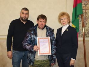 Благодарности сотрудникам за участие в ликвидации ЧС на Черноморском побережье