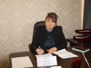 Временно исполняющий полномочия главы района Светлана Юрова провела выездной прием жителей Союза Четырёх хуторов.