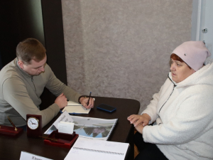 Временно исполняющий полномочия главы района Светлана Юрова провела выездной прием жителей Союза Четырёх хуторов.