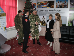 Подарки от ребят бойцам